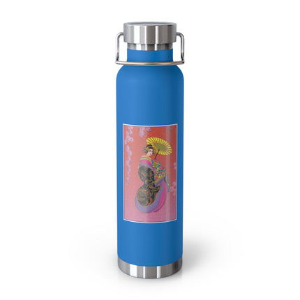 Enchanting Geisha Copper Vacuum Insulated Bottle, 22oz