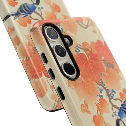 Japanese Bird and Branch by Ohara Koson Phone Cases