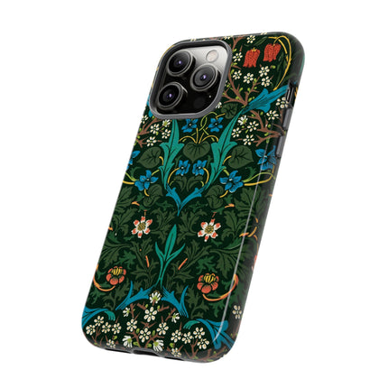 Tulip by William Morris Phone Cases