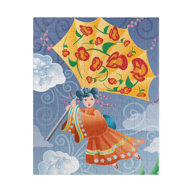 Flight of Blossoms Puzzle (110 or 252-piece)