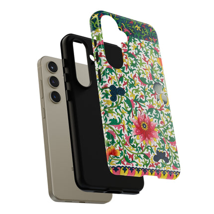 Colorful Floral Pattern by Owen Jones Phone Cases