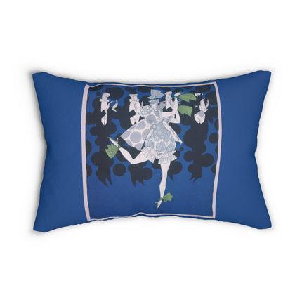 Where is my boy tonight by Ralph Barton Spun Polyester Lumbar Pillow
