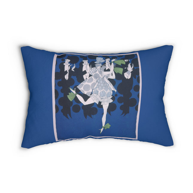 Where is my boy tonight by Ralph Barton Spun Polyester Lumbar Pillow