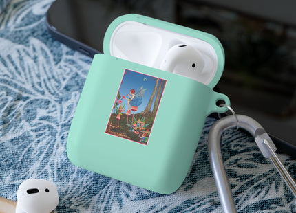 Periwinkle Painting the Petals Ida Outhwaite AirPods Case