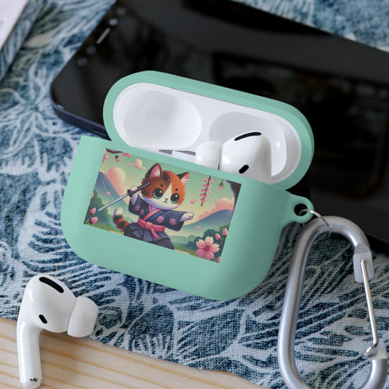 Samurai Kitten AirPods and AirPods Pro Case