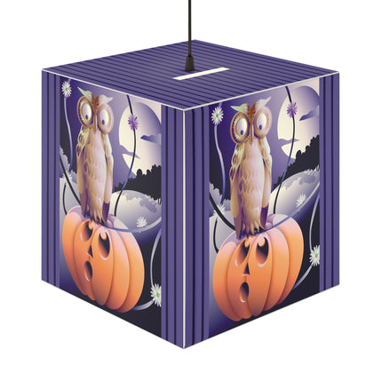 The Startled Pumpkin Light Cube Lamp
