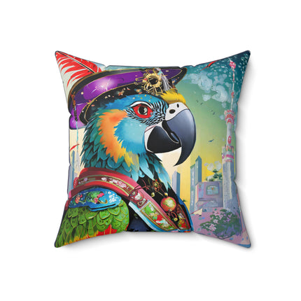 Tech Plumes Spun Polyester Square Pillow