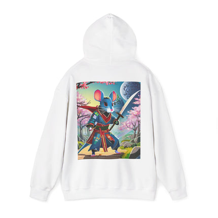 Cyber Samurai Rat – Heavy Blend™ Hooded Sweatshirt