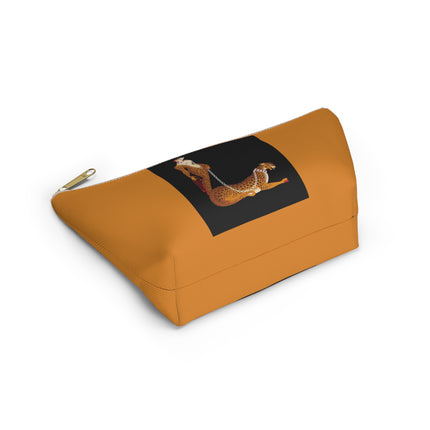 Leopard Queen Cosmetic Bag – Wild Glamour & Art Deco Elegance