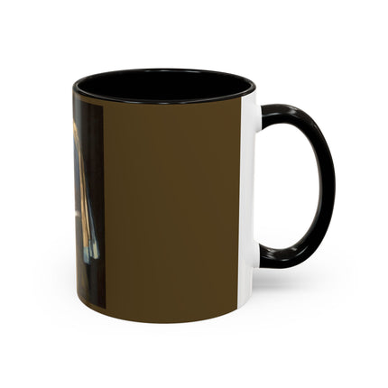 Girl with a Pearl Earring by Johannes Vermeer Colorful Mugs (11oz, 15oz)