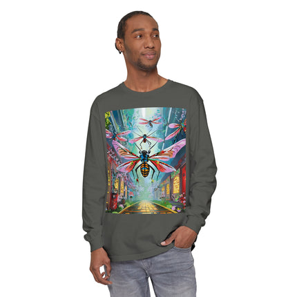 Neon Swarm Long Sleeve T-Shirt