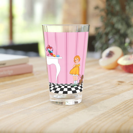 Easter Joy in Deco Hues Pint Glass, 16oz