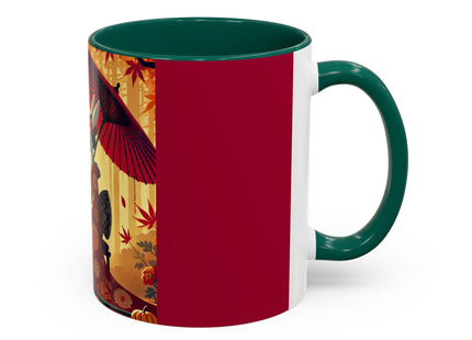Theatrical Harvest Rabbit Colorful Mugs (11oz, 15oz)