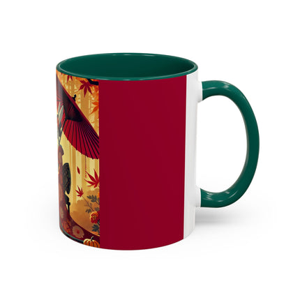 Theatrical Harvest Rabbit Colorful Mugs (11oz, 15oz)