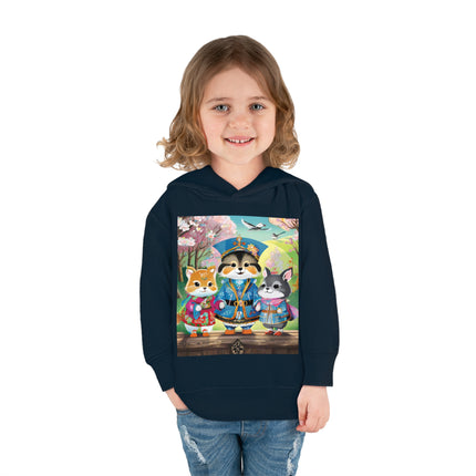 Fluffy Explorers Toddler Pullover Fleece Hoodie
