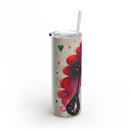 To My Valentine Skinny Matte Tumbler, 20oz