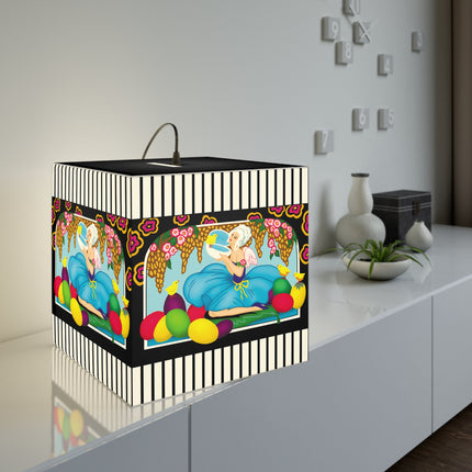 Blooms and Chicks Light Cube Lamp