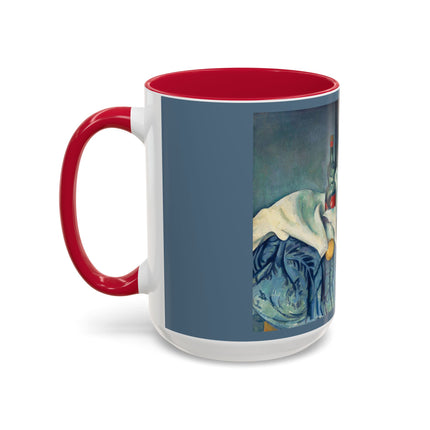 The Peppermint Bottle by Paul Cézanne Colorful Mugs (11oz, 15oz)