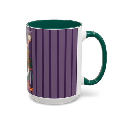 Countdown to Christmas Elegance Colorful Mugs (11oz, 15oz)