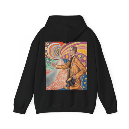 Portrait of Felix Feneon by Paul Signac Heavy Blend™ Hooded Sweatshirt