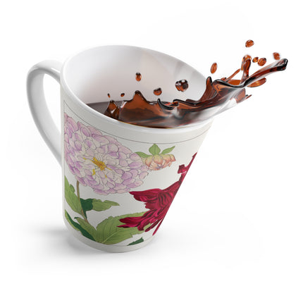 Dahlia by Tanigami Kônan Latte Mug