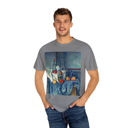 The Peppermint Bottle by Paul Cézanne Unisex Garment-Dyed T-shirt