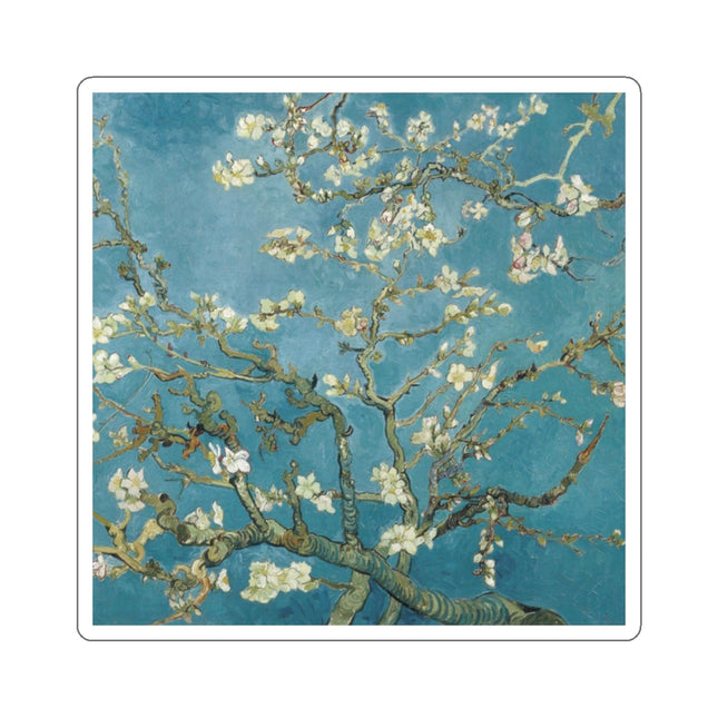 Almond Blossom by Vincent van Gogh Kiss-Cut Stickers (4 Sizes)