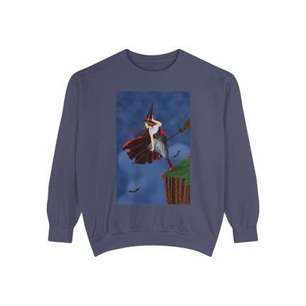 The Enchanted Witch Unisex Garment-Dyed Sweatshirt