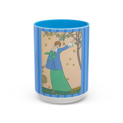 Le Verger by Georges Lepape Colorful Mugs (11oz, 15oz)