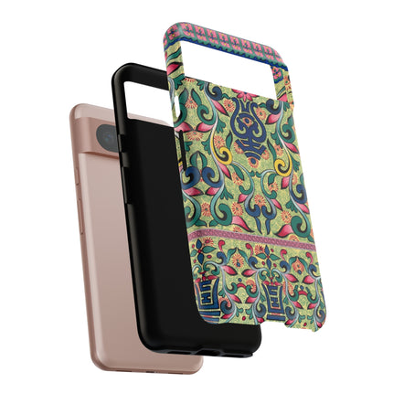 Colorful Flower Pattern by Owen Jones Phone Cases