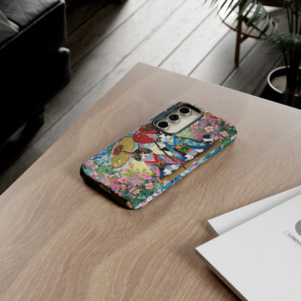 Kimono Kitties Phone Cases
