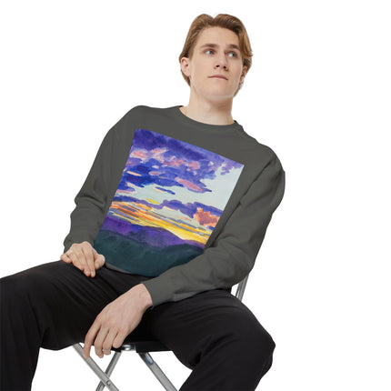 Naturstudie XII by Karl Wiener Garment-Dyed Sweatshirt