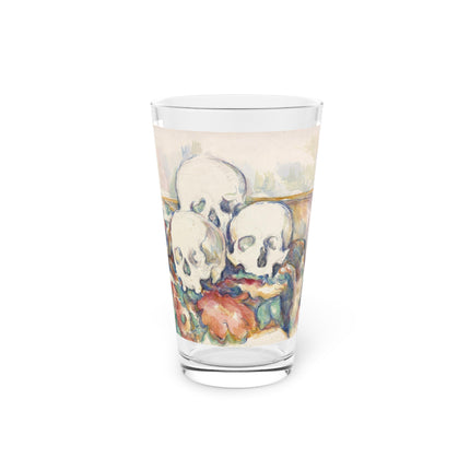 The Three Skulls by Paul Cézanne Glass, 16oz