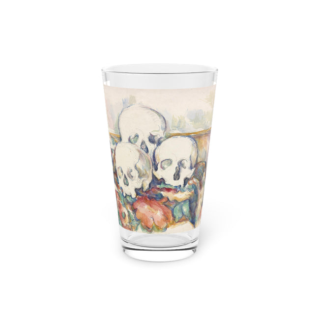 The Three Skulls by Paul Cézanne Glass, 16oz