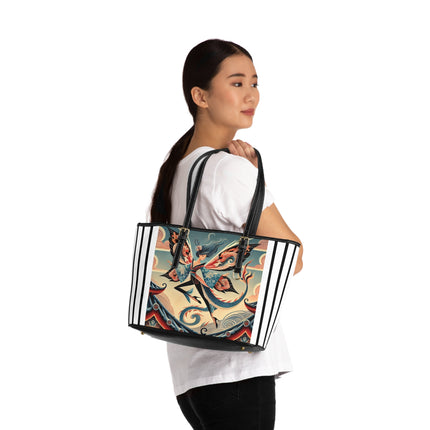 Dragon Fairy of the Temple PU Leather Shoulder Bag