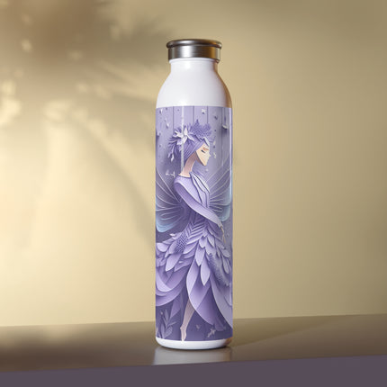 Lavender Fairy Slim Water Bottle