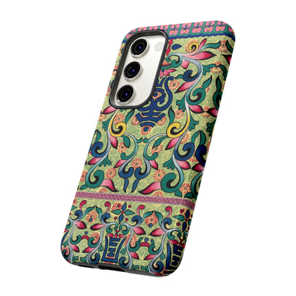 Colorful Flower Pattern by Owen Jones Phone Cases
