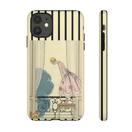 Falbalas et fanfreluches, La Souris by George Barbier Phone Cases