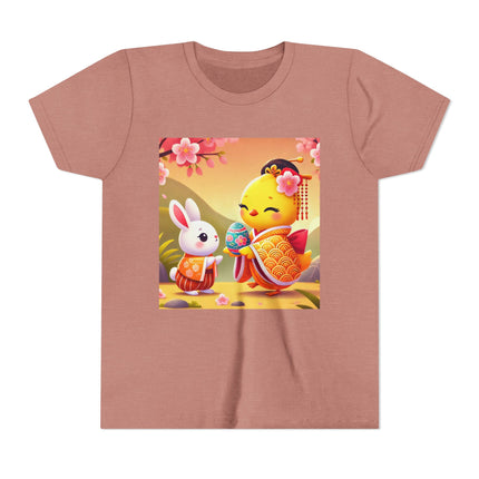 Whimsical Springtime Exchange Youth Short Sleeve Tee