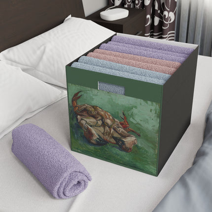 Crab on its Back by Vincent Van Gogh Felt Storage Box