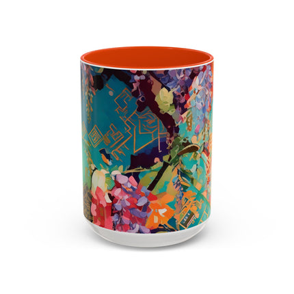 Golden Wisteria Symphony Colorful Mugs (11oz, 15oz)