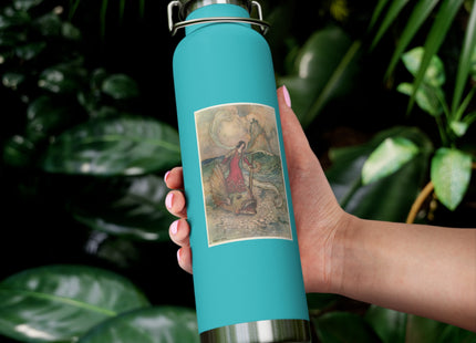Rita Rides on the Dolphin by Warwick Goble Copper Vacuum Insulated Bottle, 22oz