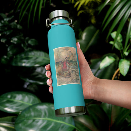 Rita Rides on the Dolphin by Warwick Goble Copper Vacuum Insulated Bottle, 22oz