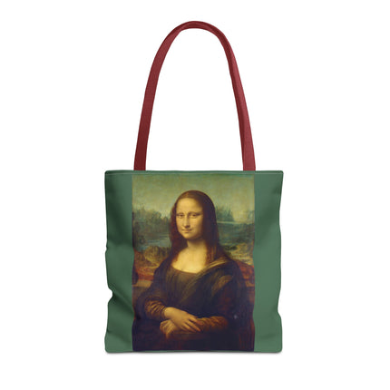 Mona Lisa by Leonardo da Vinci Tote Bag (AOP)