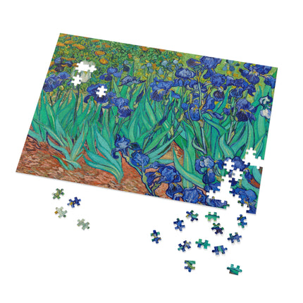 Irises by Vincent Van Gogh Puzzle (30, 110, 252, 500-Piece)