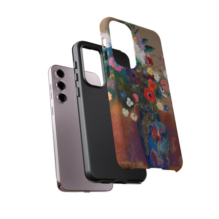 Bouquet of Flowers by Odilon Redon Phone Cases