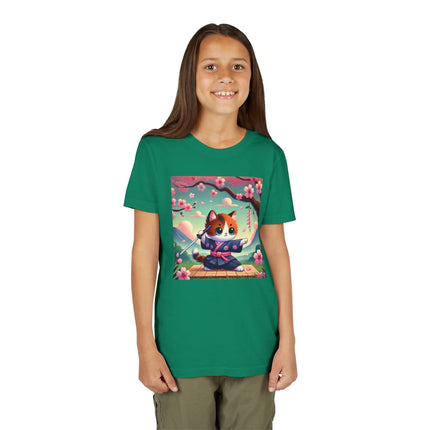Samurai Kitten Youth Short Sleeve Tee