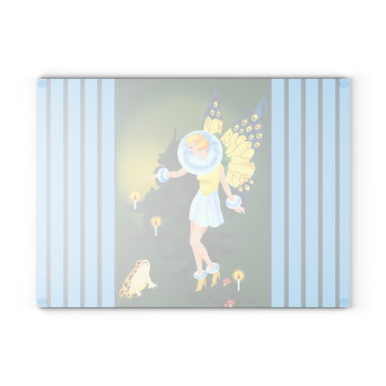 The Enchanted Encounter Glass Cutting Board