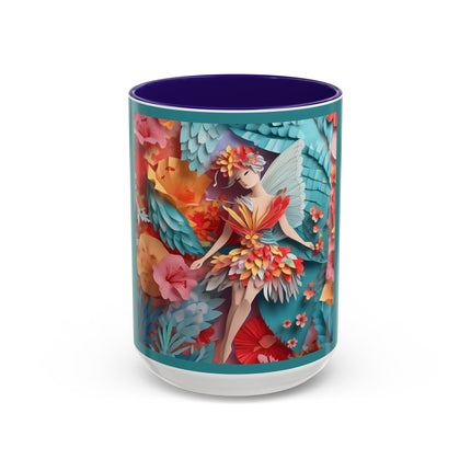 Hibiscus Fairy Colorful Mugs (11oz, 15oz)