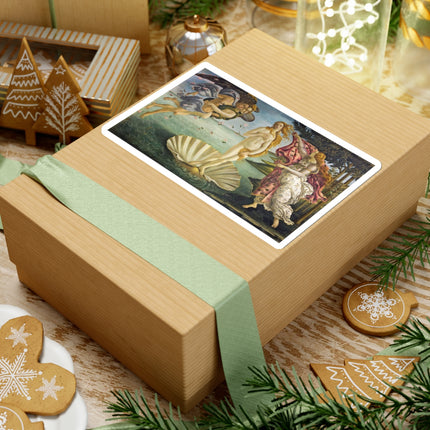 Birth of Venus by Sandro Botticelli Kiss-Cut Stickers (4 Sizes)